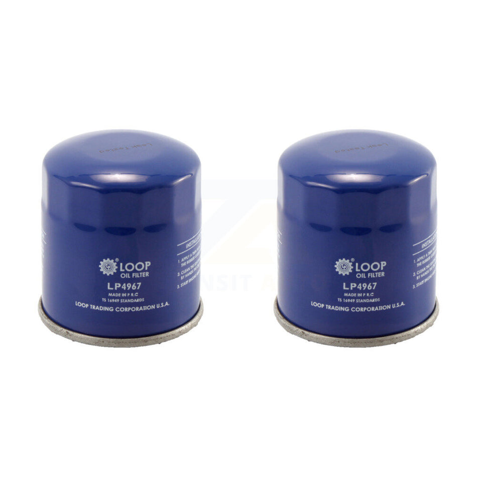 Engine Oil Filter (2 Pack) For Toyota Corolla RAV4 Yaris Camry Lexus Highlander Matrix C KLO-100022