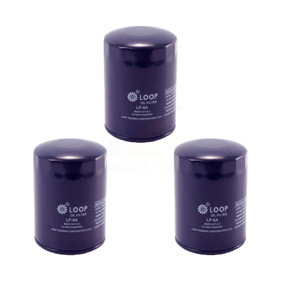 Engine Oil Filter (3 Pack) For Ford F-150 Mustang Ranger F-250 E-350 Econoline F-350 HD KLO-100041