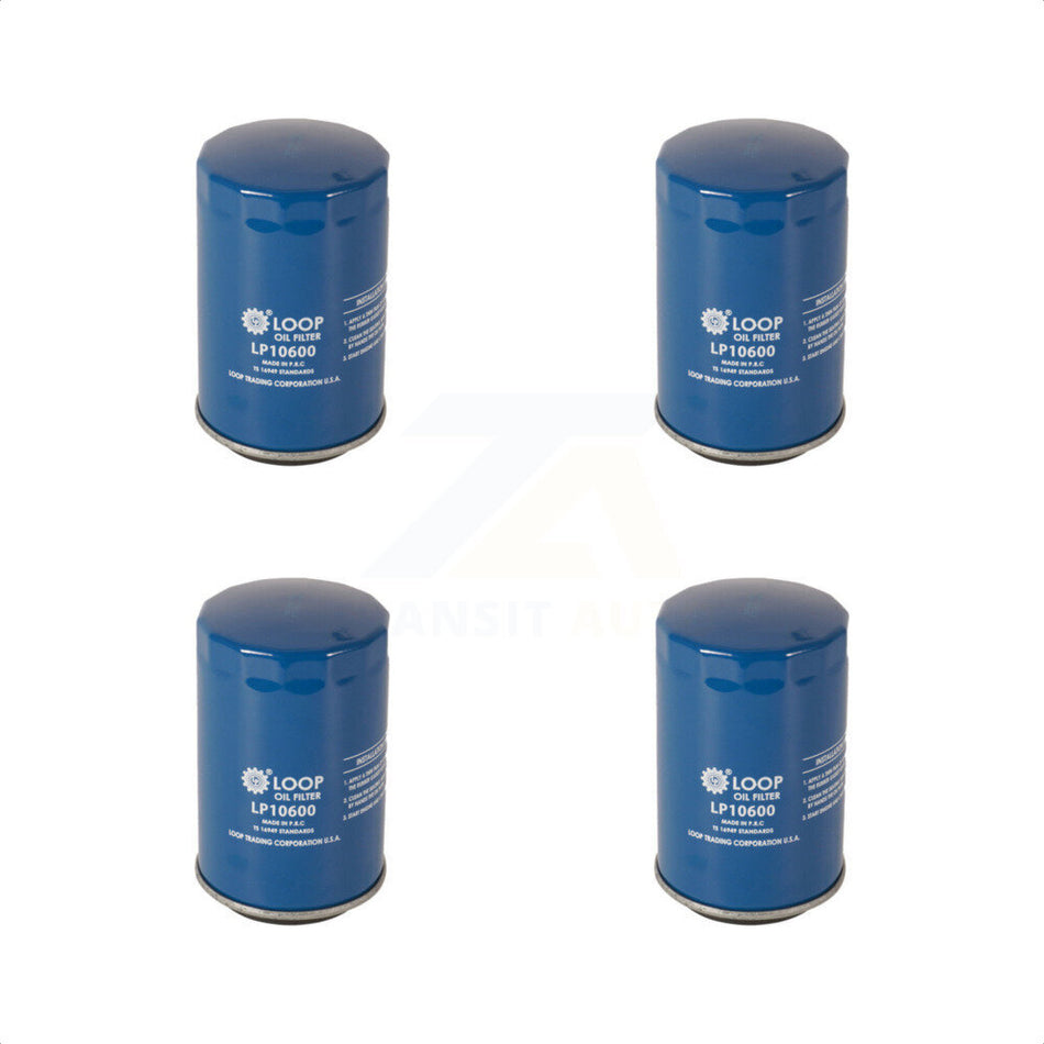 Engine Oil Filter (4 Pack) For Volkswagen Audi Jetta Tiguan Q5 A4 Quattro Q3 GTI A5 CC A3 KLO-100056