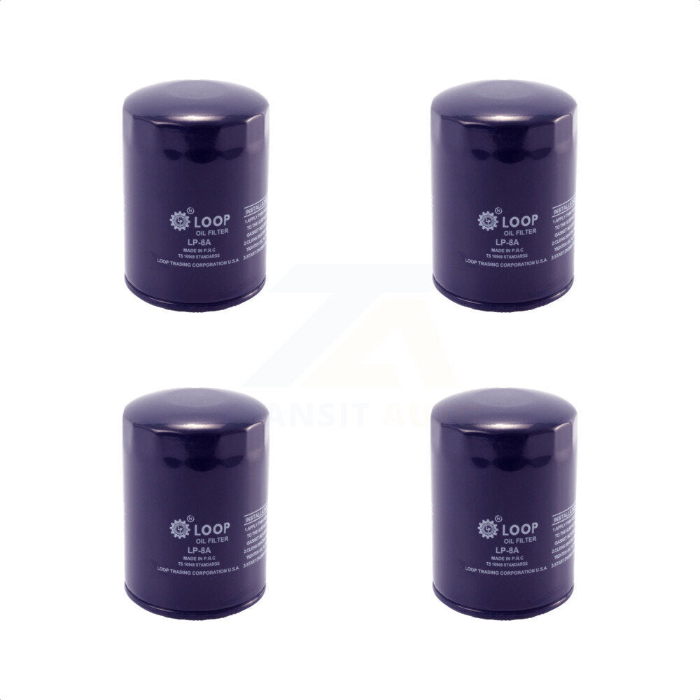 Engine Oil Filter (4 Pack) For Ford F-150 Mustang Ranger F-250 E-350 Econoline F-350 HD KLO-100065