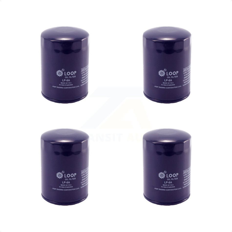 Engine Oil Filter (4 Pack) For Ford F-150 Mustang Ranger F-250 E-350 Econoline F-350 HD KLO-100065