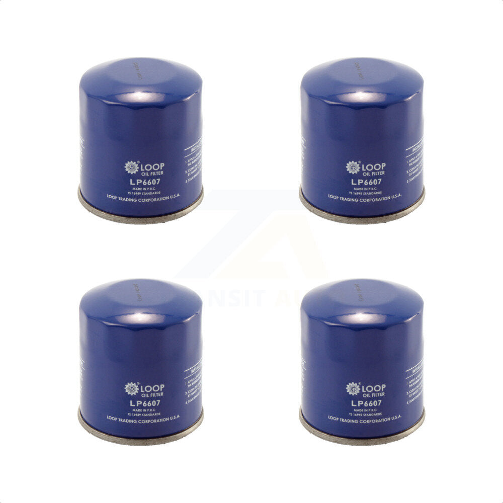 Engine Oil Filter (4 Pack) For Nissan Mazda Rogue 3 CX-5 Sentra INFINITI Murano Subaru 2 KLO-100067