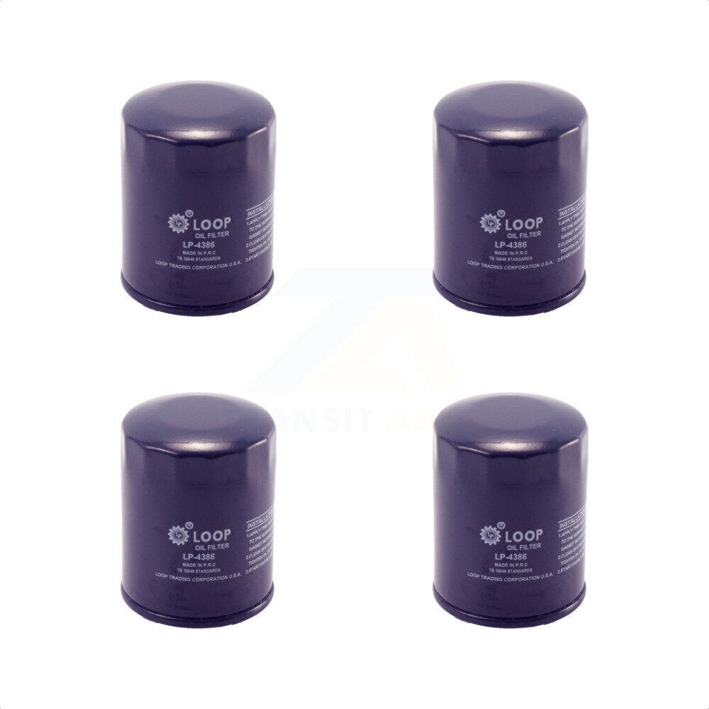 Engine Oil Filter (4 Pack) For Toyota Corolla Camry Matrix RAV4 Pontiac Vibe Suzuki SX4 KLO-100069