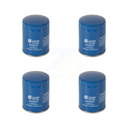 Engine Oil Filter (4 Pack) For Ford F-150 Chevrolet GMC Sierra 1500 Silverado Explorer HD KLO-100071