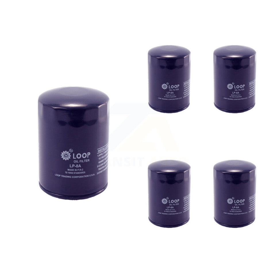 Engine Oil Filter (5 Pack) For Ford F-150 Mustang Ranger F-250 E-350 Econoline F-350 HD KLO-100089