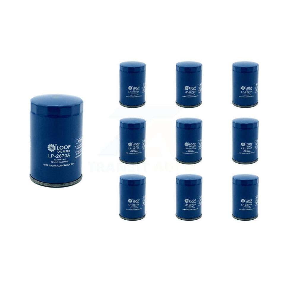 Engine Oil Filter (10 Pack) For Volkswagen Jetta Golf City Beetle Vanagon Audi BMW Cabrio KLO-100114