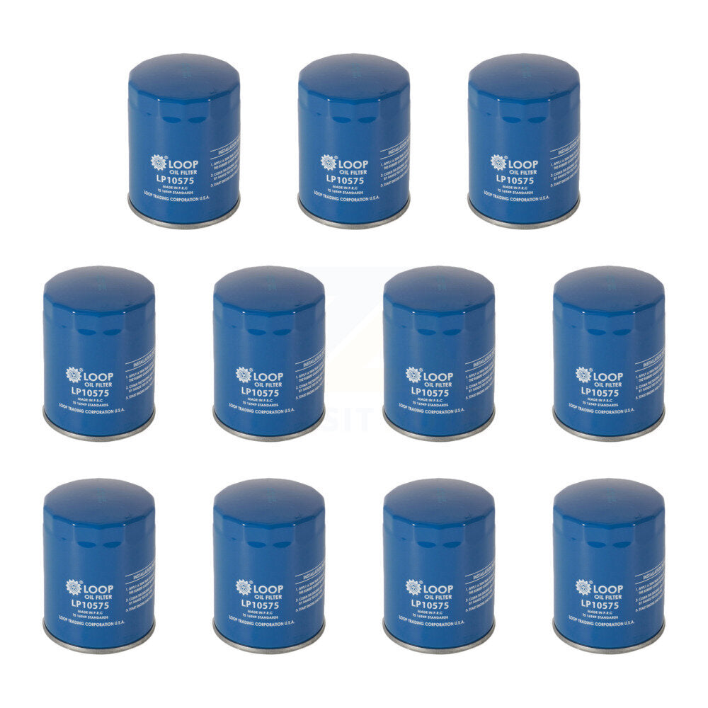 Engine Oil Filter (11 Pack) For Ford F-150 Chevrolet GMC Sierra 1500 Silverado Explorer X KLO-100130
