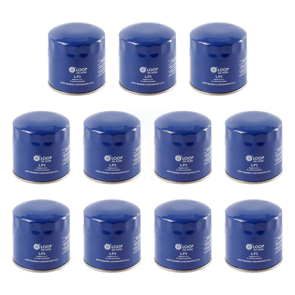 Engine Oil Filter (11 Pack) For Ford F-150 Ram Dodge F-350 Super Duty 1500 F-250 Jeep 300 KLO-100131