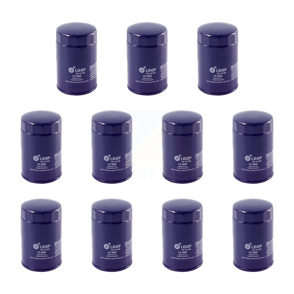 Engine Oil Filter (11 Pack) For Ford F-150 Dodge Ranger Ram 1500 Jeep Mazda Mustang 6 PT KLO-100132
