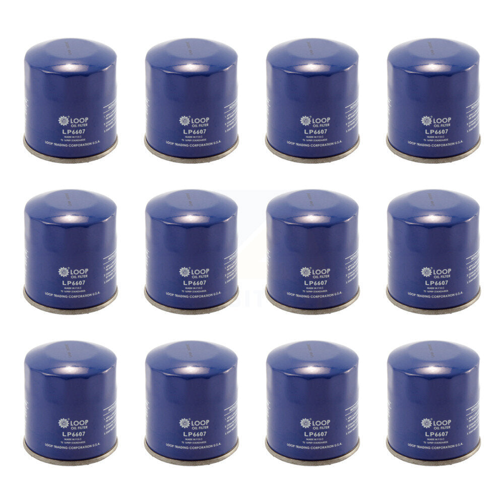 Engine Oil Filter (12 Pack) For Nissan Mazda Rogue 3 CX-5 Sentra INFINITI Murano Subaru 2 KLO-100160