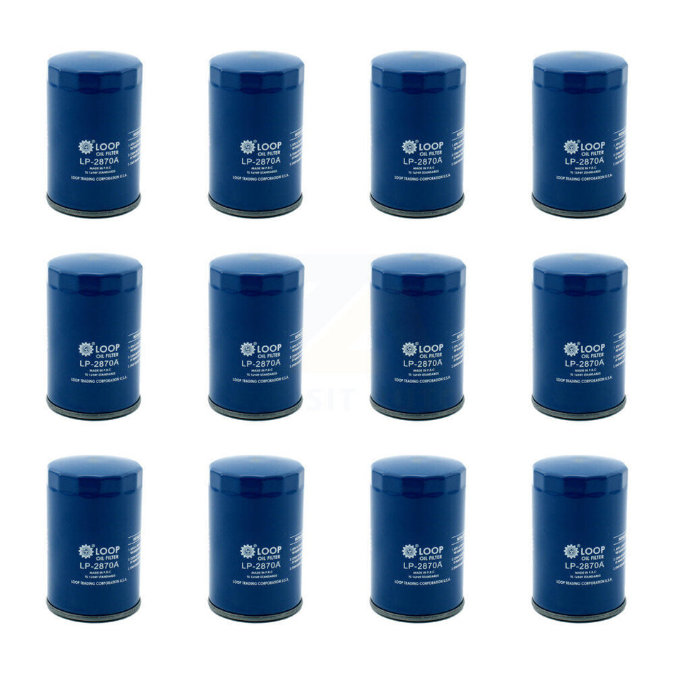 Engine Oil Filter (12 Pack) For Volkswagen Jetta Golf City Beetle Vanagon Audi BMW Cabrio KLO-100162