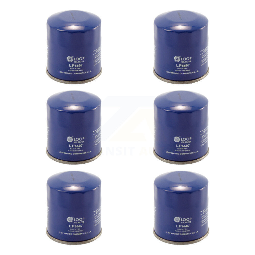 Engine Oil Filter (6 Pack) For Nissan Mazda Rogue 3 CX-5 Sentra INFINITI Murano Subaru 2 KLO-100184