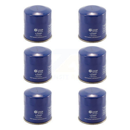 Engine Oil Filter (6 Pack) For Nissan Mazda Rogue 3 CX-5 Sentra INFINITI Murano Subaru 2 KLO-100184