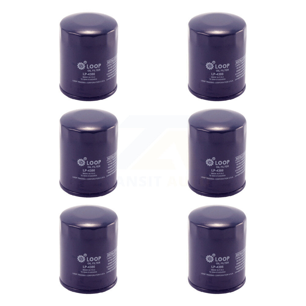 Engine Oil Filter (6 Pack) For Toyota Corolla Camry Matrix RAV4 Pontiac Vibe Suzuki SX4 KLO-100188