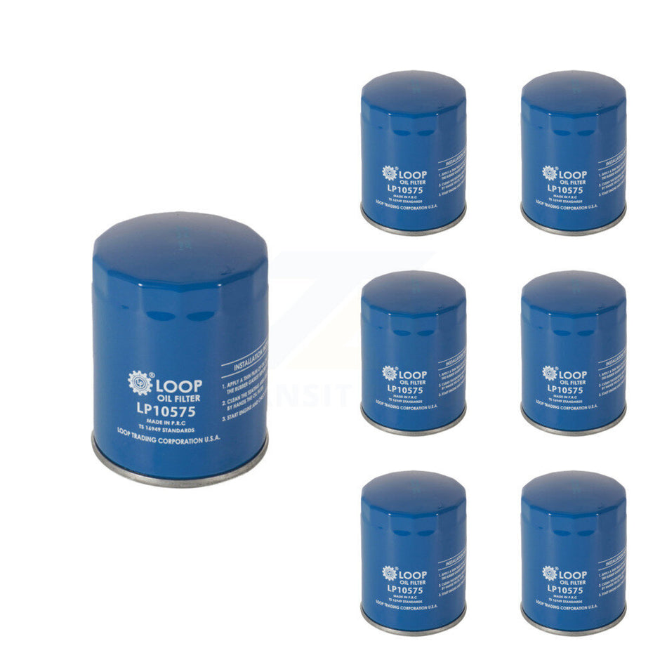 Engine Oil Filter (7 Pack) For Ford F-150 Chevrolet GMC Sierra 1500 Silverado Explorer HD KLO-100202