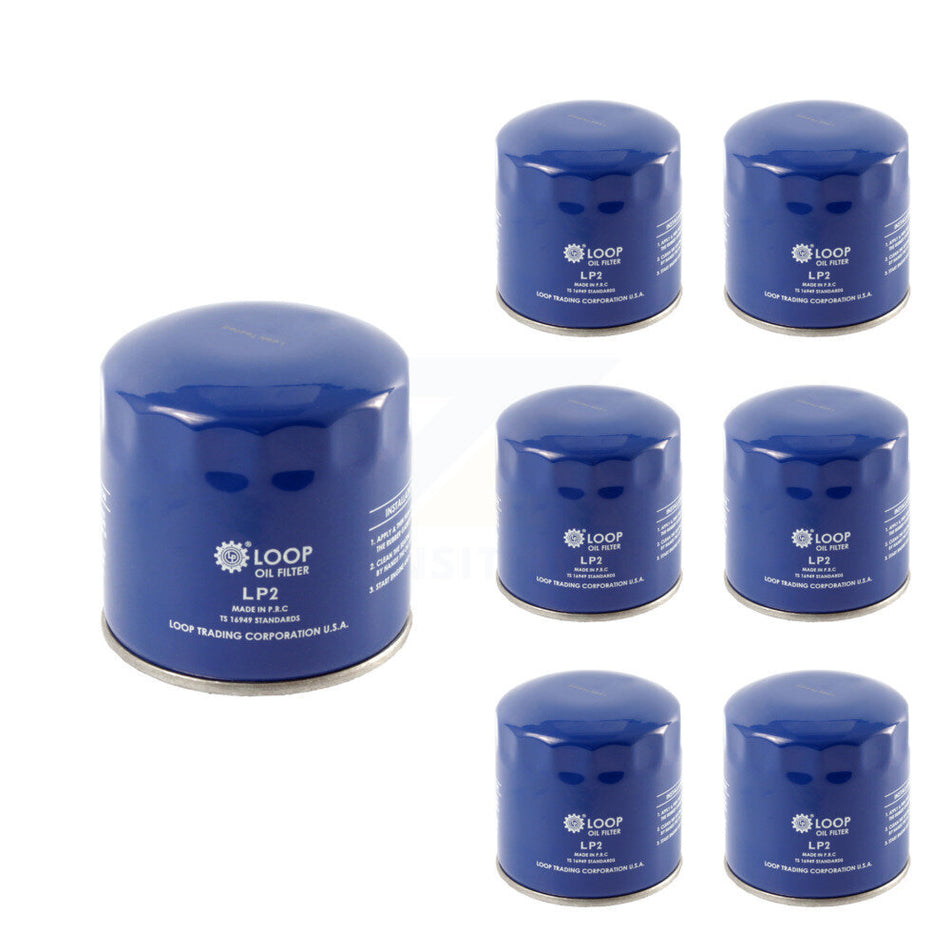 Engine Oil Filter (7 Pack) For Ford F-150 Ram Dodge F-350 Super Duty 1500 F-250 Jeep 300 KLO-100203