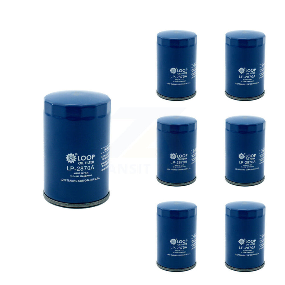 Engine Oil Filter (7 Pack) For Volkswagen Jetta Golf City Beetle Vanagon Audi BMW Cabrio KLO-100210