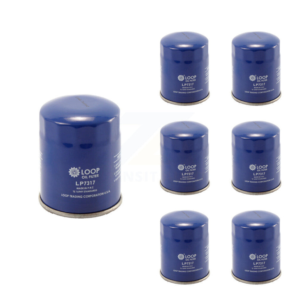 Engine Oil Filter (7 Pack) For Honda Civic CR-V Subaru Acura Mitsubishi Accord Nissan RDX KLO-100211