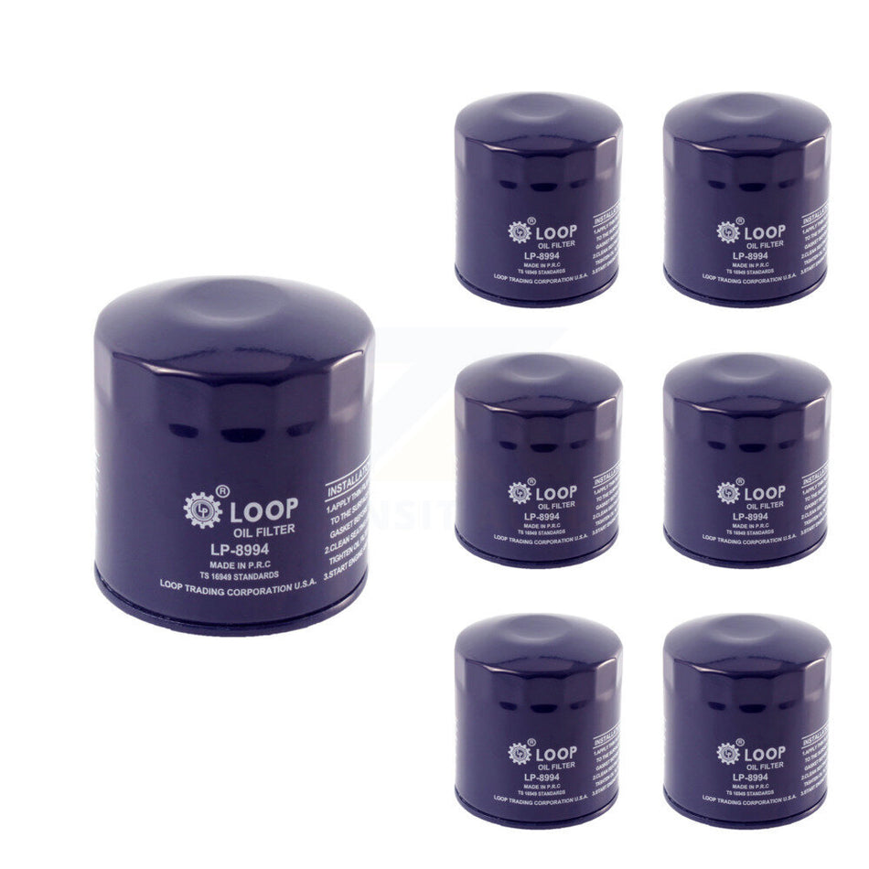 Engine Oil Filter (7 Pack) For Audi A4 Quattro Volkswagen Passat A6 Allroad S4 Cabriolet KLO-100216