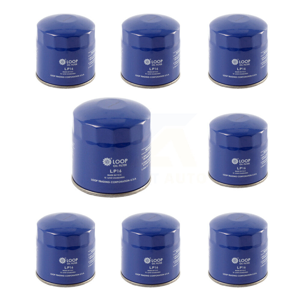 Engine Oil Filter (8 Pack) For Dodge Ram 1500 Jeep 2500 Chrysler Dakota Grand Caravan 300 KLO-100230