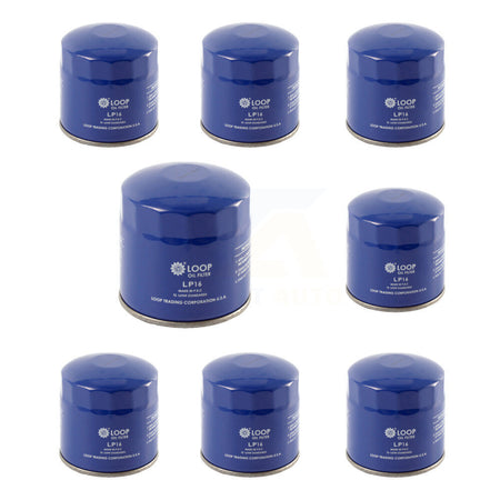 Engine Oil Filter (8 Pack) For Dodge Ram 1500 Jeep 2500 Chrysler Dakota Grand Caravan 300 KLO-100230