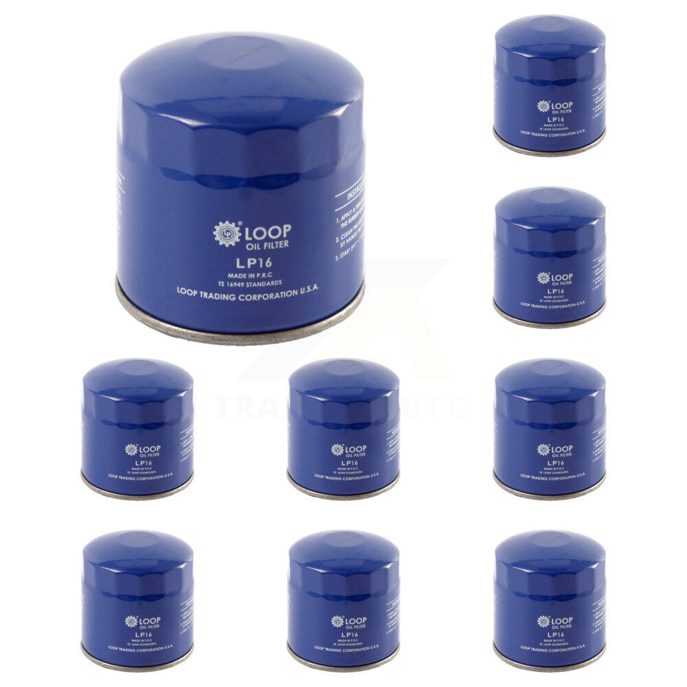 Engine Oil Filter (9 Pack) For Dodge Ram 1500 Jeep 2500 Chrysler Dakota Grand Caravan 300 KLO-100254