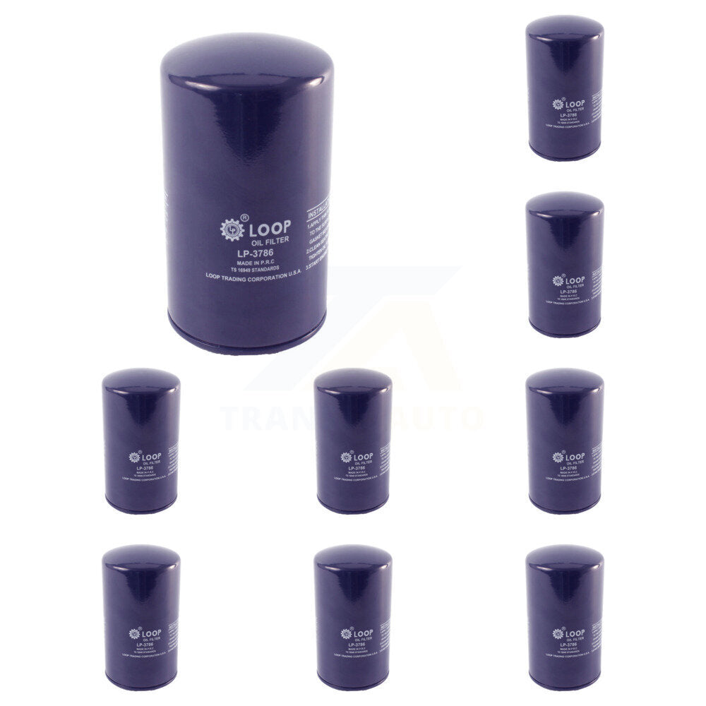 Engine Oil Filter (9 Pack) For Ford F-350 Super Duty F-250 E-350 Econoline HD Club Wagon KLO-100255