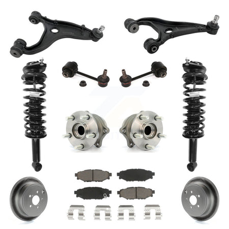 Rear Disc Rotor Brake Pad Hub Bearing Control Arm Tie Rod End Complete Strut Assembly Coil Spring Sh