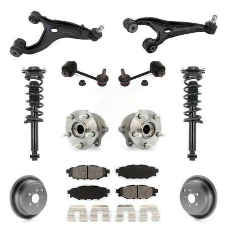 Rear Disc Rotor Brake Pad Hub Bearing Control Arm Tie Rod End Complete Strut Assembly Coil Spring Sh