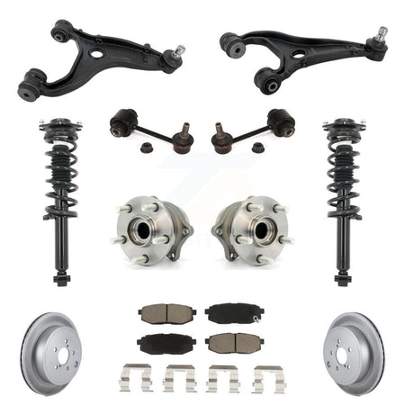 Rear Disc Rotor Brake Pad Hub Bearing Control Arm Tie Rod End Complete Strut Assembly Coil Spring Sh