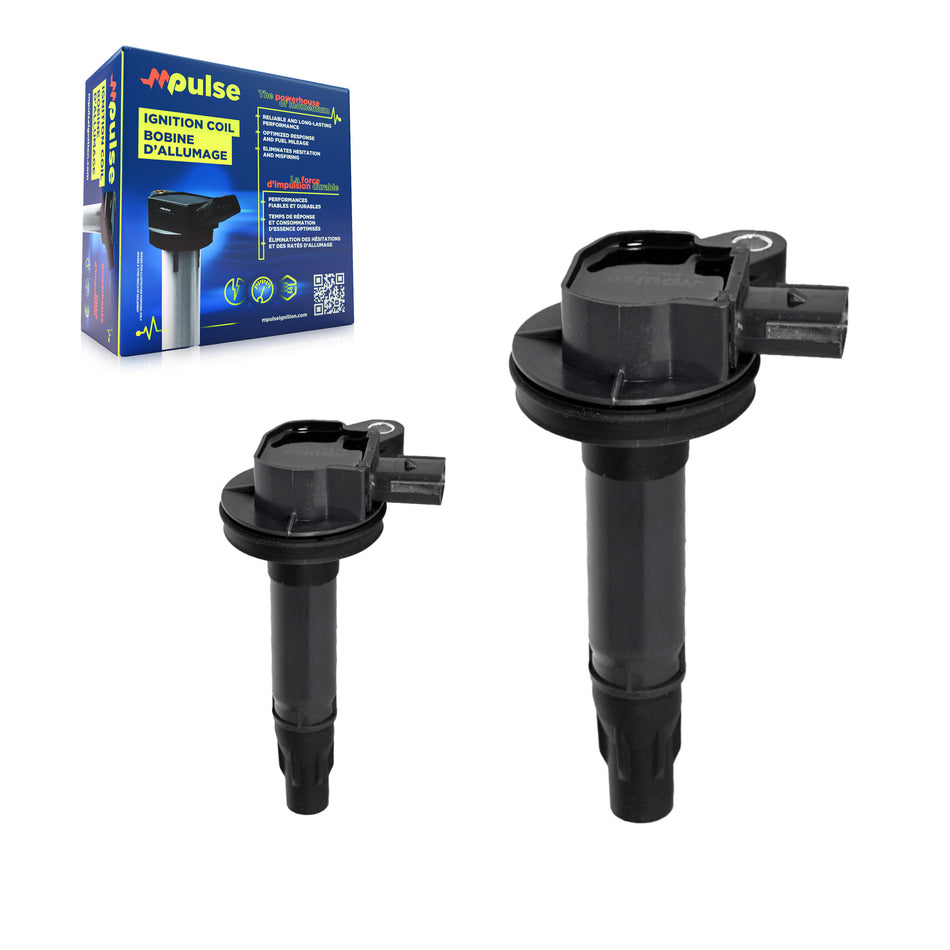 Ignition Coil (2 Pack) For Ford F-150 Edge Explorer Fusion Lincoln Mazda Mustang MKX 6 HD KMP-100059