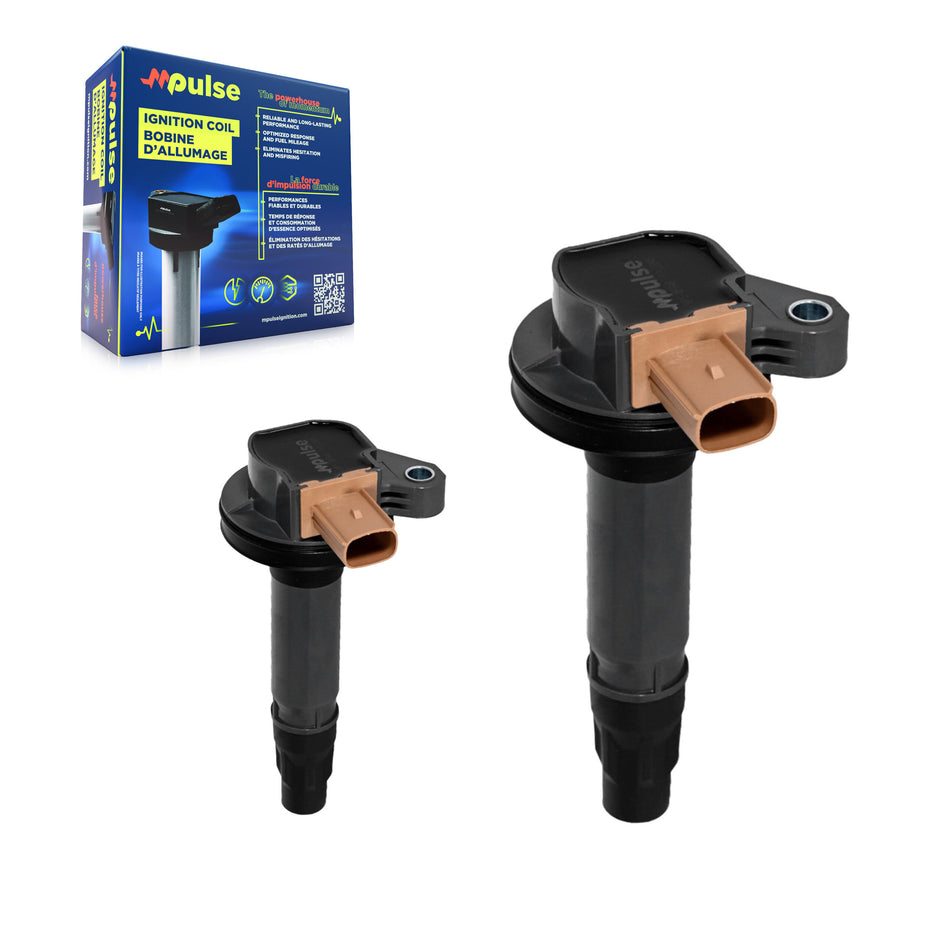Ignition Coil (2 Pack) For Ford F-150 Transit-250 Explorer Transit-150 Transit-350 HD MKT KMP-100094