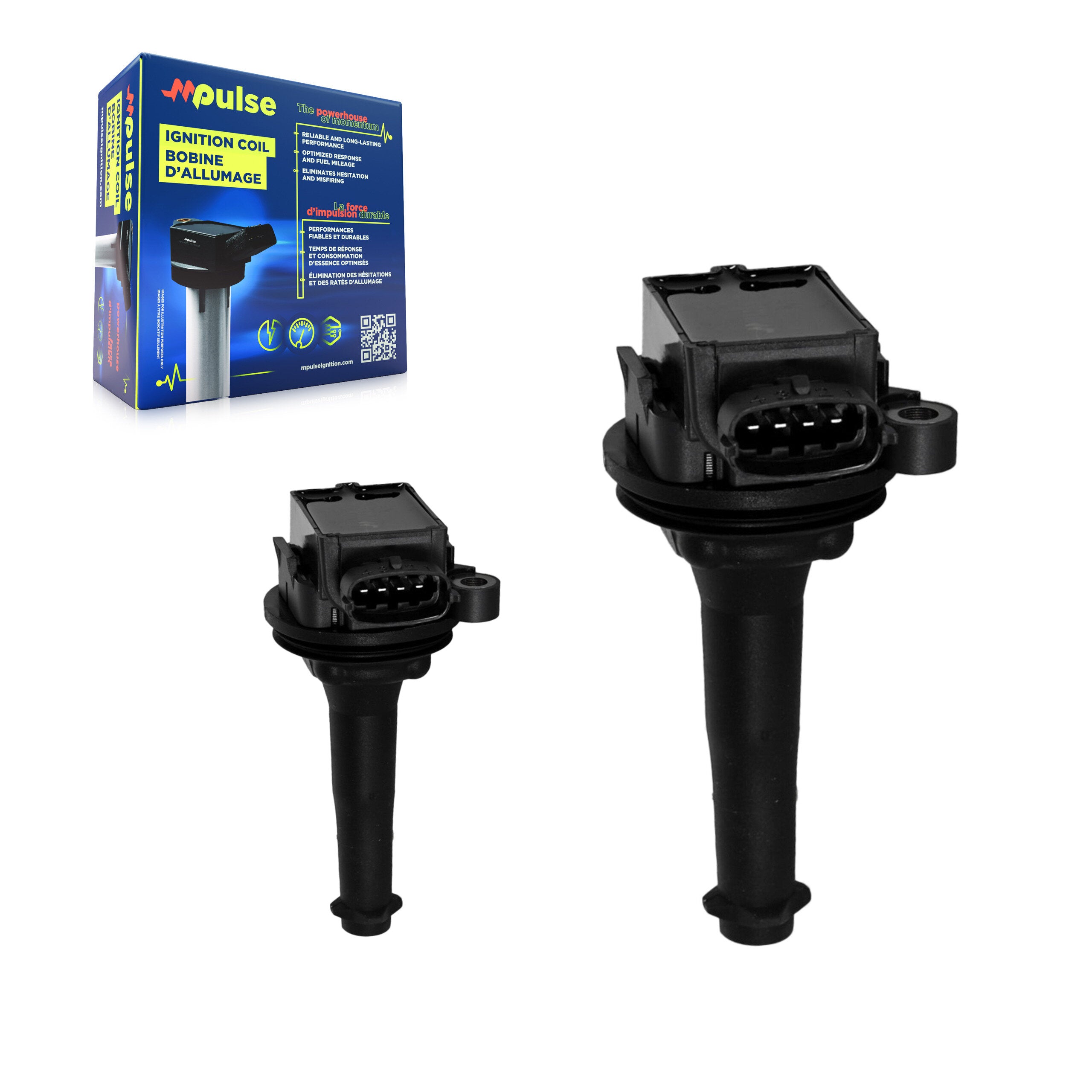 Ignition Coil (2 Pack) For Volvo V70 XC70 S60 XC90 S80 S70 C70 KMP-100131