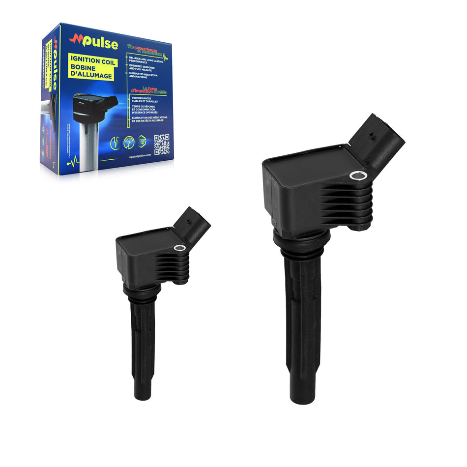 Ignition Coil (2 Pack) For Volkswagen Audi Jetta Q5 Golf Tiguan Q3 SportWagen Atlas Q7 A4 KMP-100146