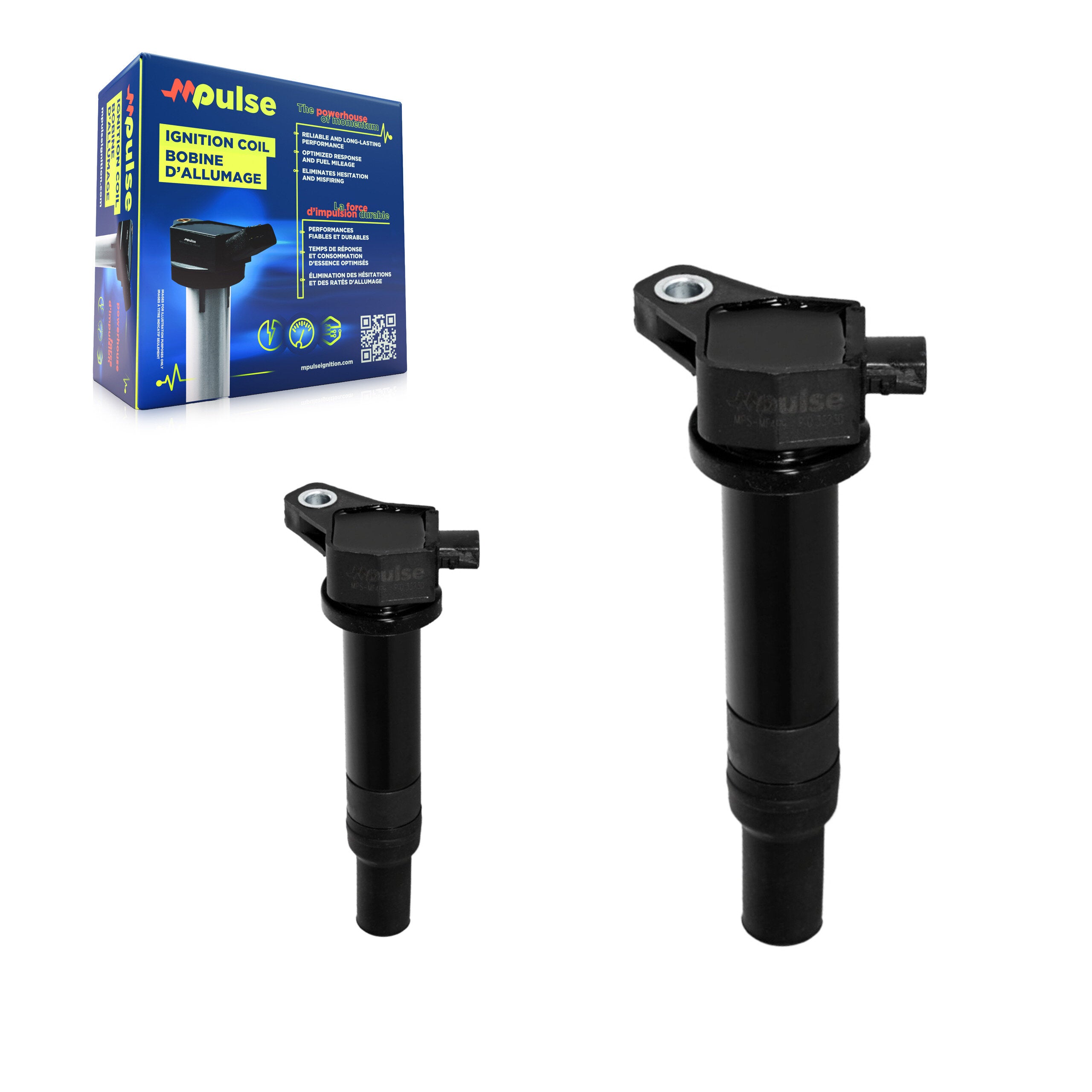Ignition Coil (2 Pack) For 2006-2011 Hyundai Accent Kia Rio Rio5 KMP-100168