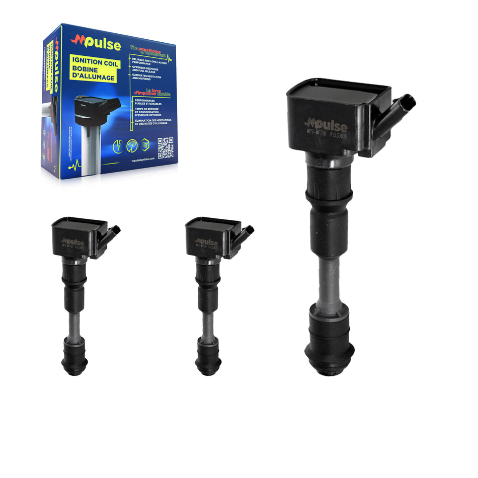 Ignition Coil (3 Pack) For Volvo XC60 XC90 XC40 S60 V60 Cross Country XC70 S90 V90 S80 KMP-100200