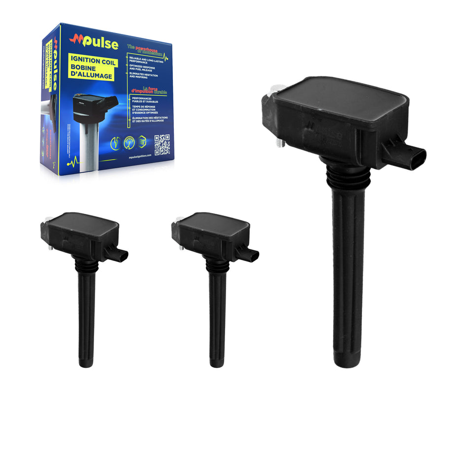 Ignition Coil (3 Pack) For Jeep Ram 1500 Wrangler Grand Cherokee Chrysler Dodge Durango L KMP-100224