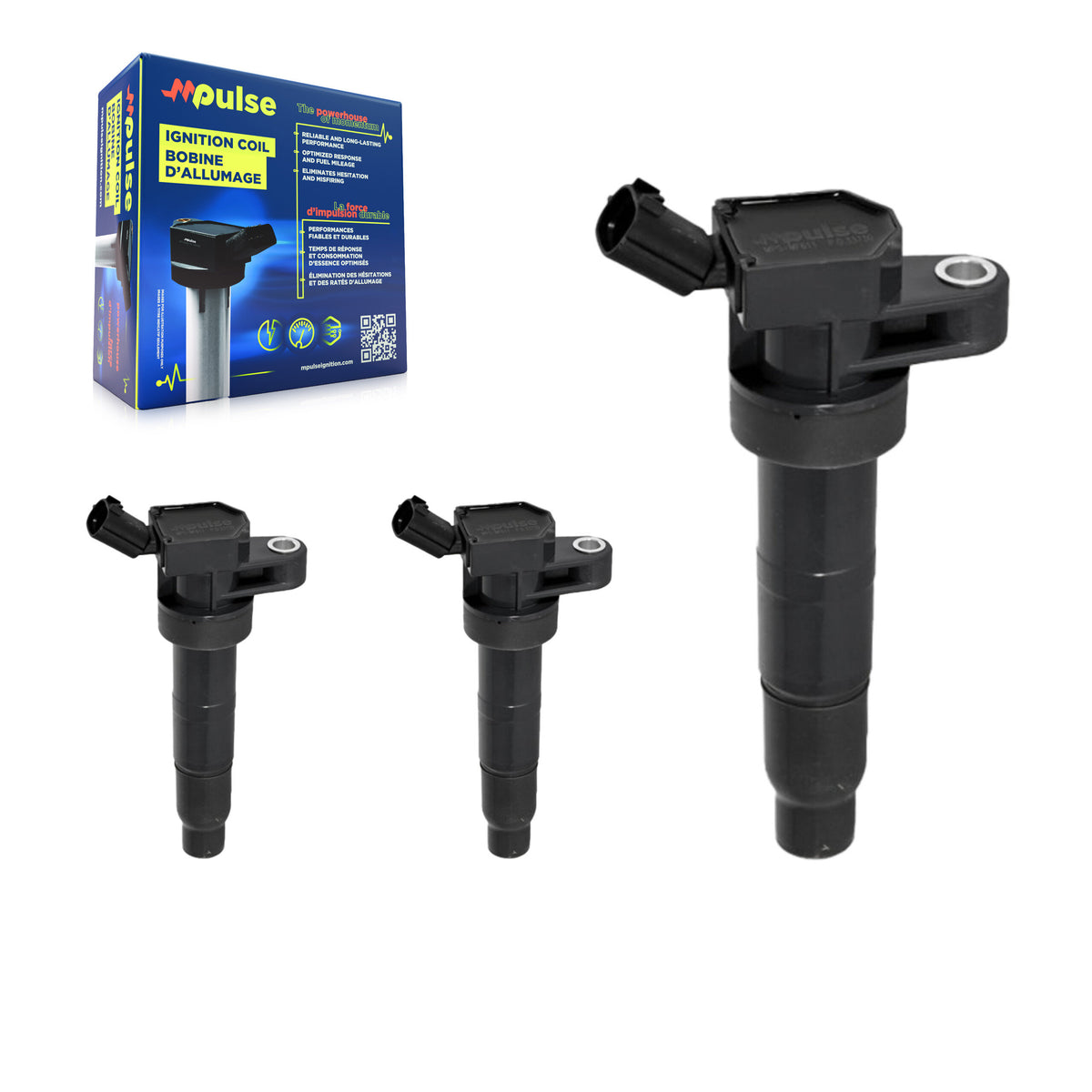 Ignition Coil (3 Pack) For Hyundai Kia Tucson Santa Fe Sport Sonata Sorento Optima Forte KMP-100313