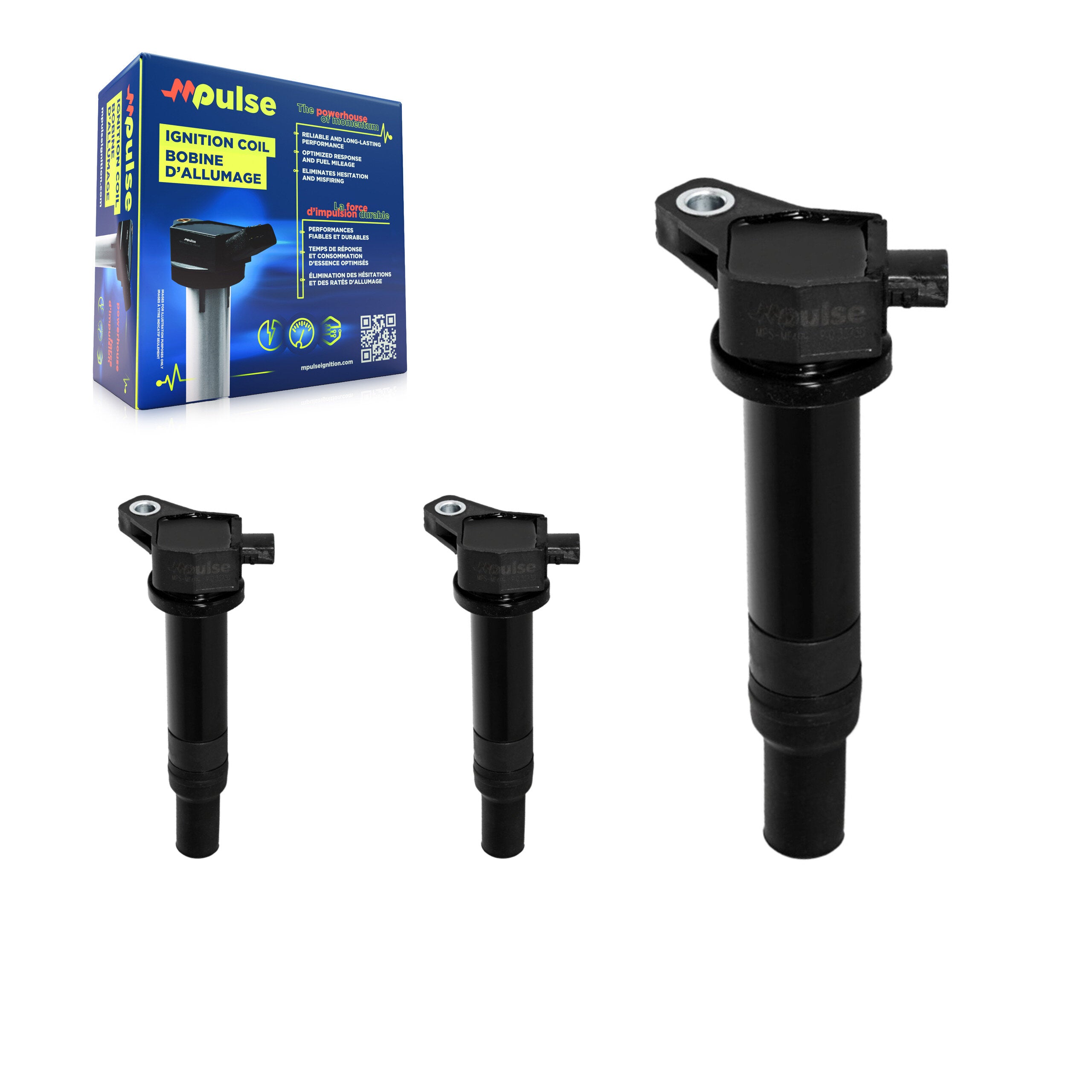 Ignition Coil (3 Pack) For 2006-2011 Hyundai Accent Kia Rio Rio5 KMP-100337