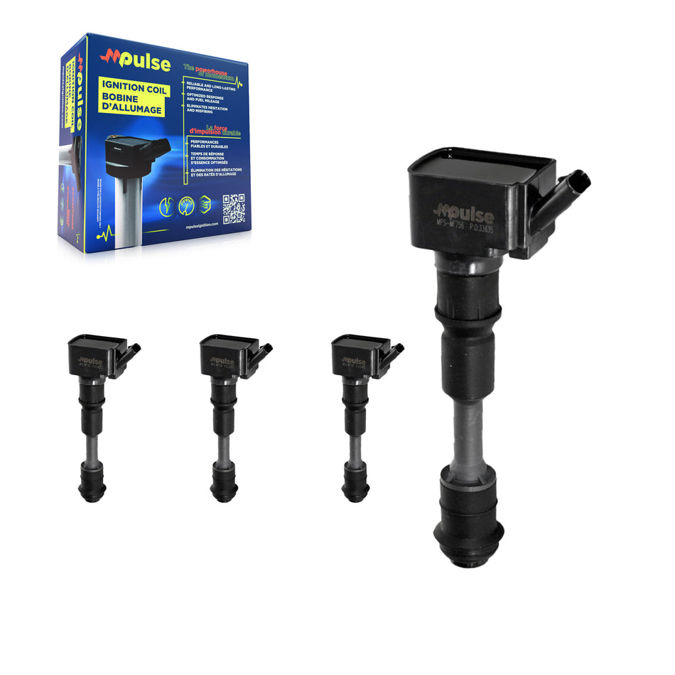 Ignition Coil (4 Pack) For Volvo XC60 XC90 XC40 S60 V60 Cross Country XC70 S90 V90 S80 KMP-100379