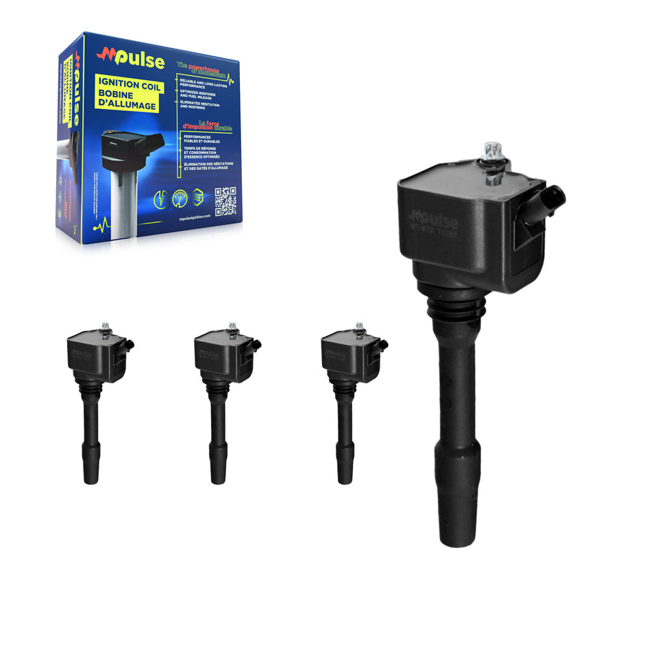 Ignition Coil (4 Pack) For BMW X3 Mini Cooper X1 X5 330i xDrive Countryman X4 Clubman X6 KMP-100439