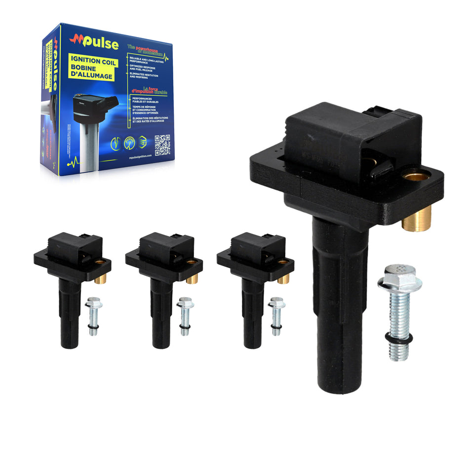 Ignition Coil (4 Pack) For Subaru Impreza Forester Legacy WRX STI KMP-100459