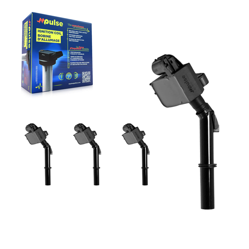 Ignition Coil (4 Pack) For Mercedes-Benz ML350 C300 GLK350 C350 E350 S550 CLS550 E550 G63 KMP-100460