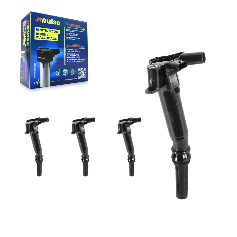 Ignition Coil (4 Pack) For Ford F-350 Super Duty F-250 E-450 E-350 Right Bank 6.2L KMP-100462