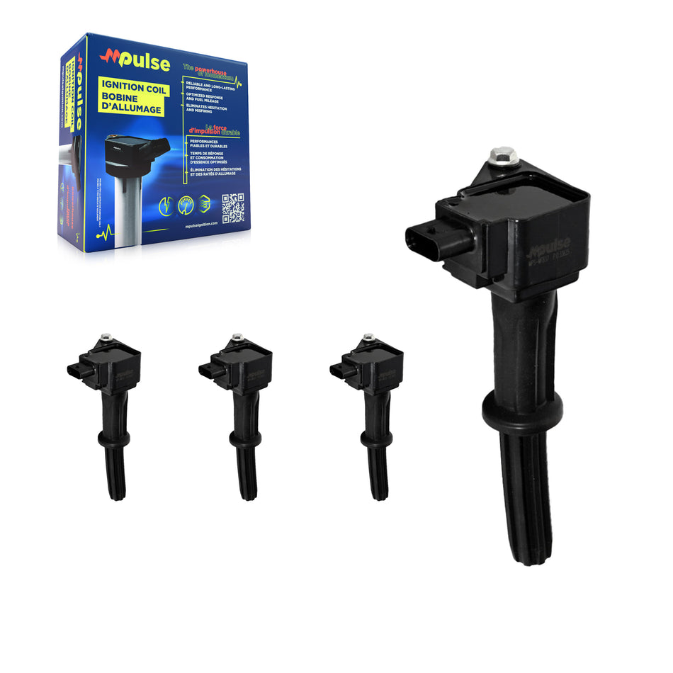 Ignition Coil (4 Pack) For 2016-2022 Chevrolet Spark KMP-100475