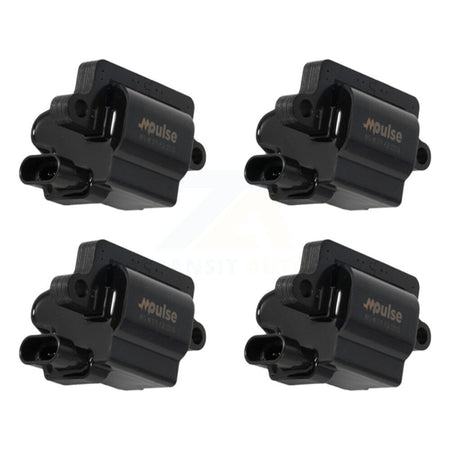 Ignition Coil (4 Pack) For Chevrolet GMC Silverado 1500 Sierra 2500 HD Avalanche 3500 H2 KMP-100495