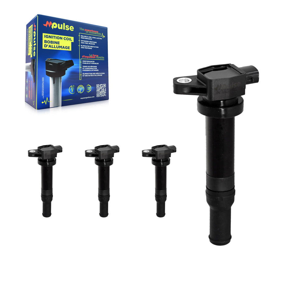 Ignition Coil (4 Pack) For Hyundai Santa Fe Kia Rondo Optima Entourage Magentis KMP-100500
