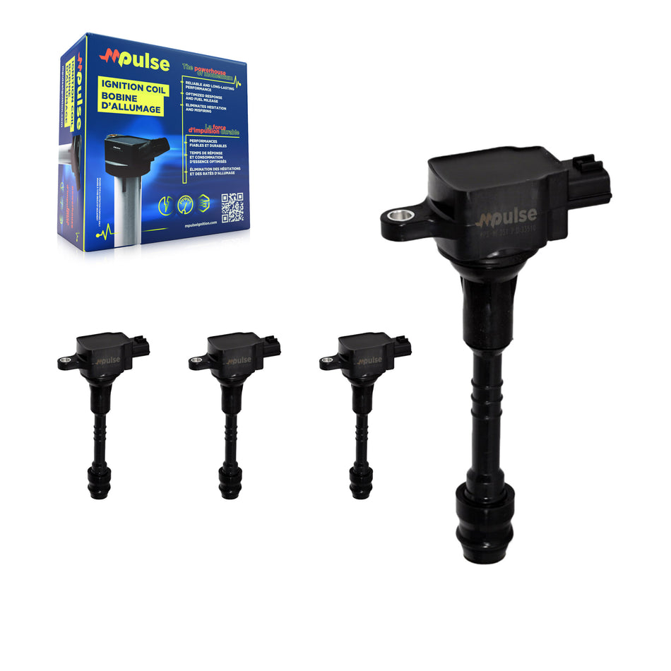 Ignition Coil (4 Pack) For Nissan Sentra Almera KMP-100502