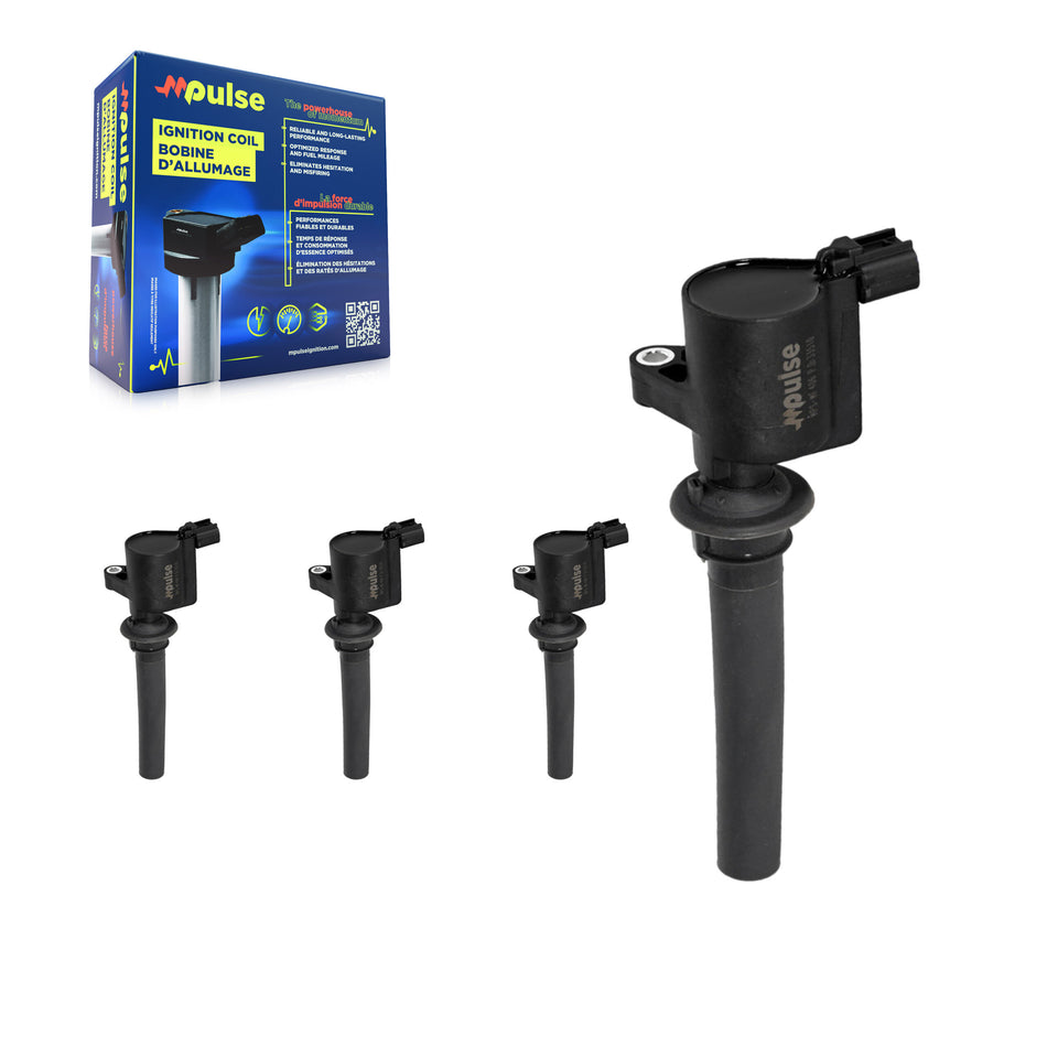 Ignition Coil (4 Pack) For Mazda 6 MPV Ford Taurus Mercury Mariner Sable KMP-100505
