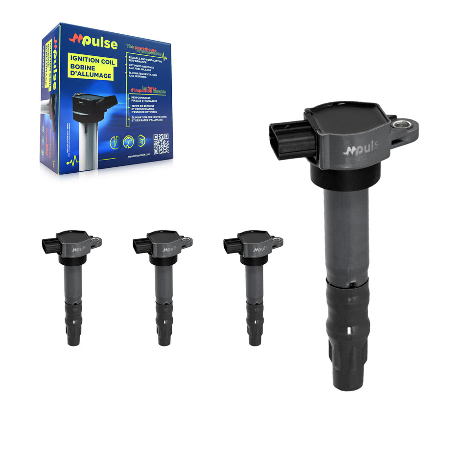 Ignition Coil (4 Pack) For Mitsubishi Eclipse Lancer Outlander Galant KMP-100514